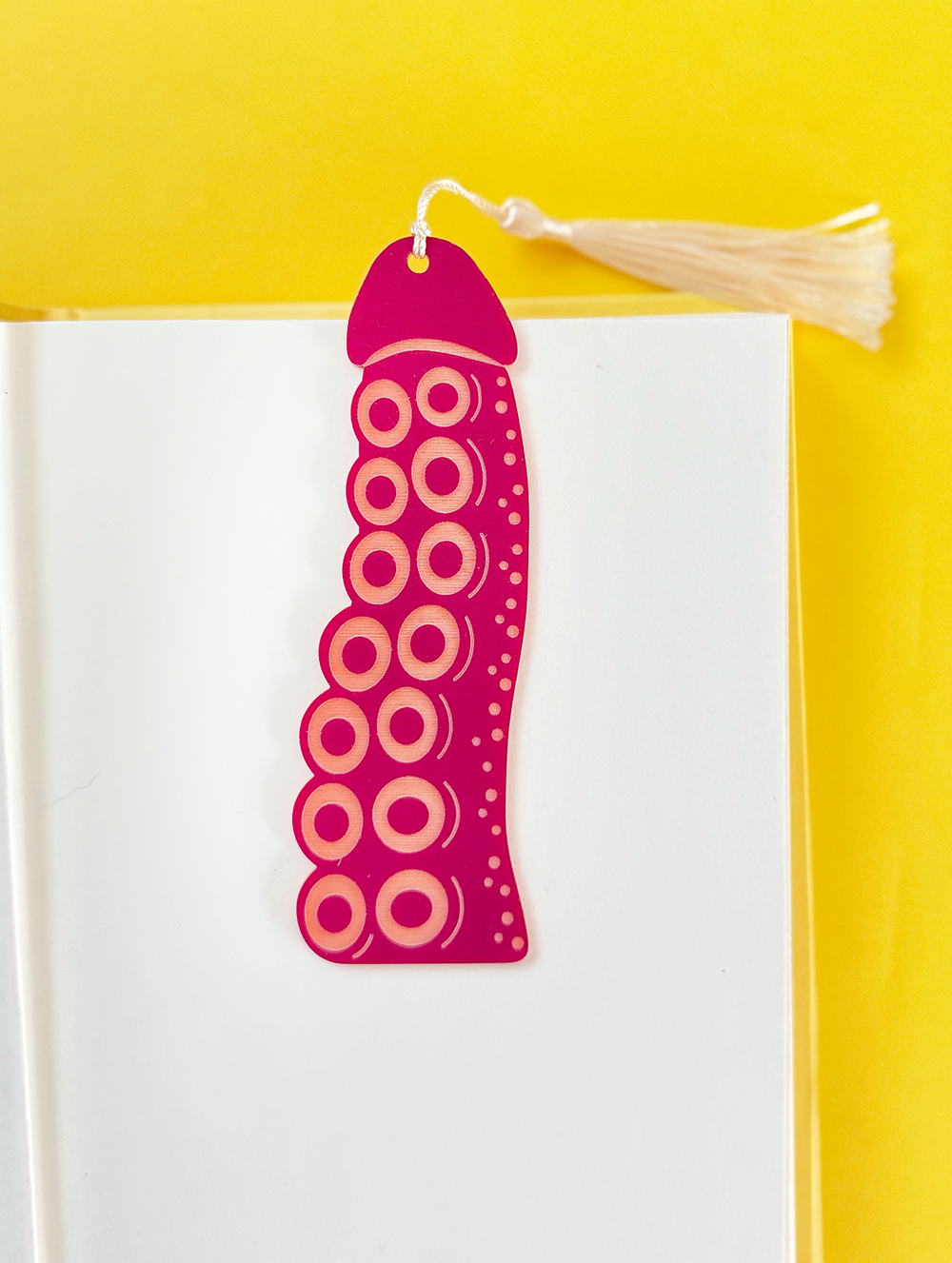 Coctopus Cockmark Bookmark: Purple