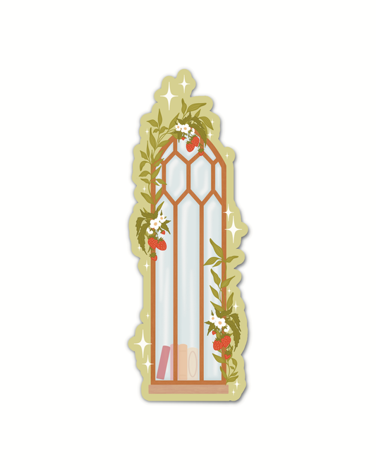 Bookmark - Strawberry Window Die-Cut