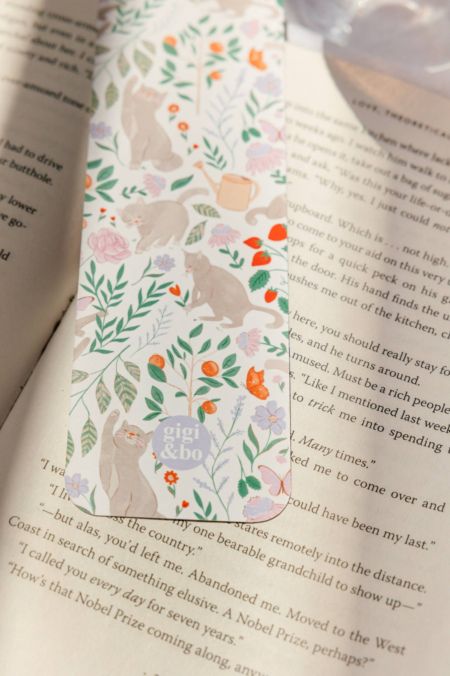 Bookmark - Cats in the Garden