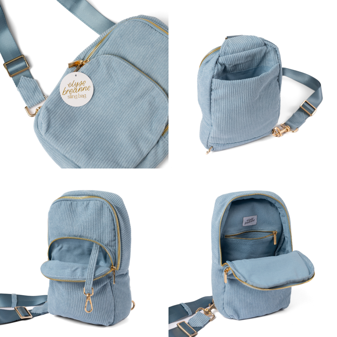 Corduroy Sling Bag
