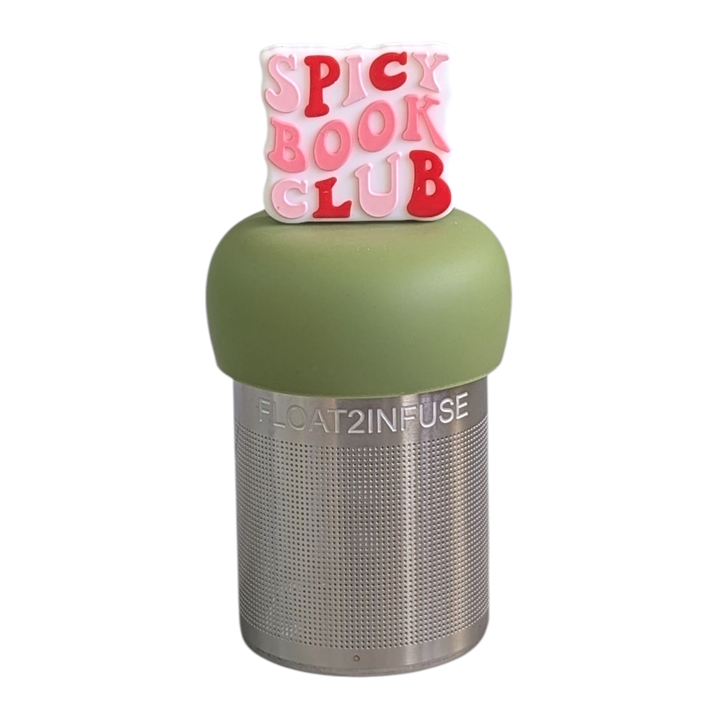 Spicy Book Club | Floating Tea Steeper | Green Base | White