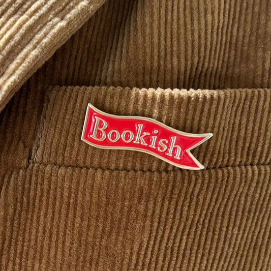 Bookish Bookmark enamel pin