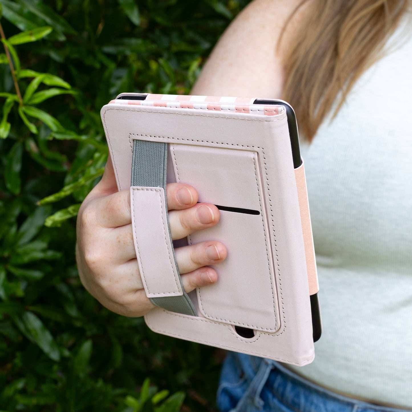 Pink Stripes Kindle Case | Bookish & Reading