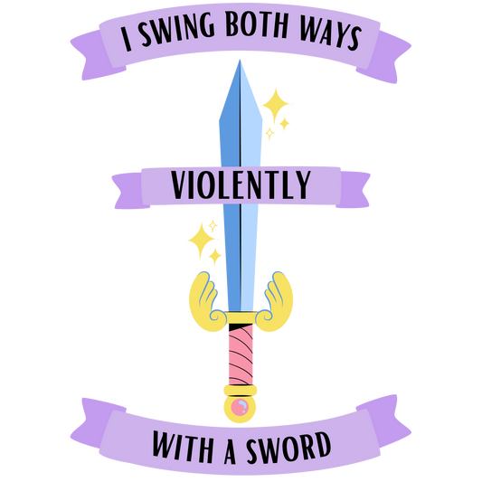 Sticker - I Swing Both Ways