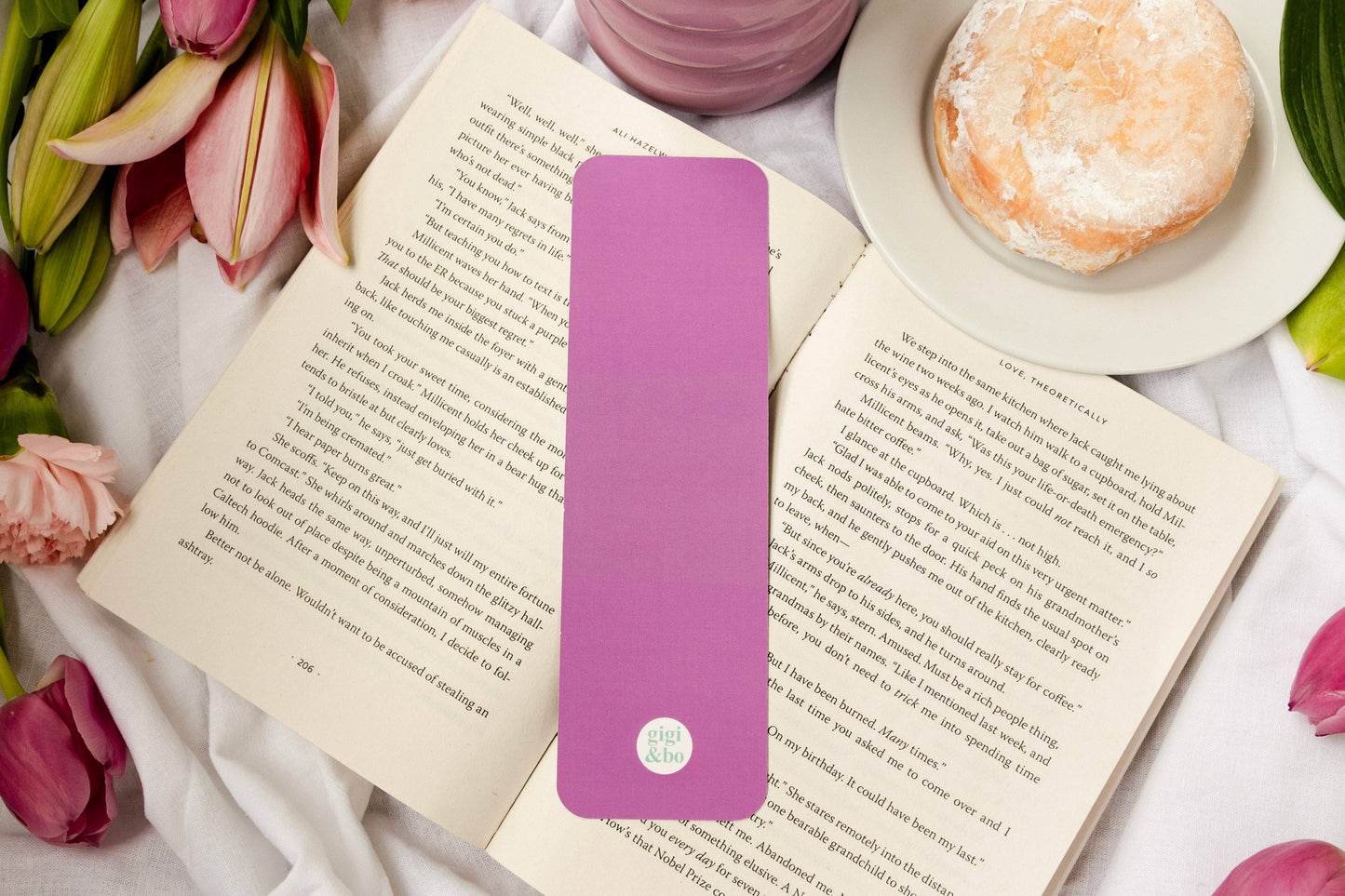 Bookmark - Purple Bloom