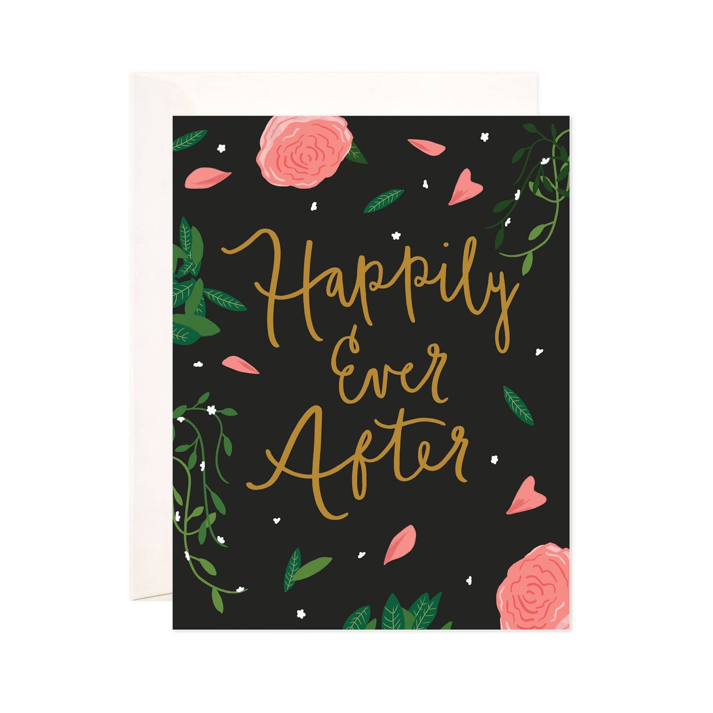 Happily Ever After Greeting Card - Wedding Card, Gift