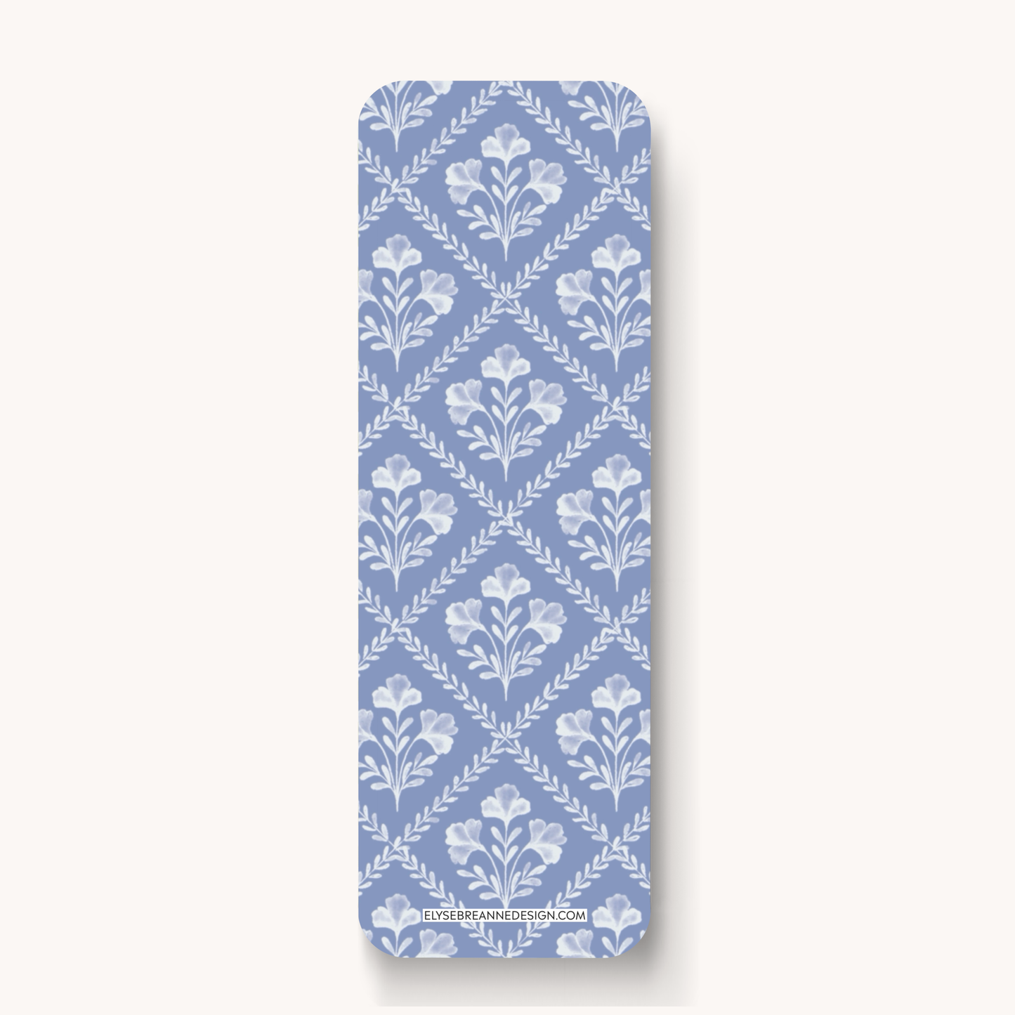 Bookmark - Blue Trellis