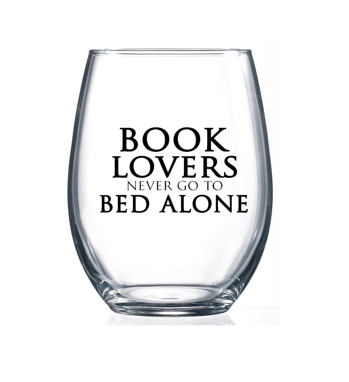 Wine Glass - Book Lover