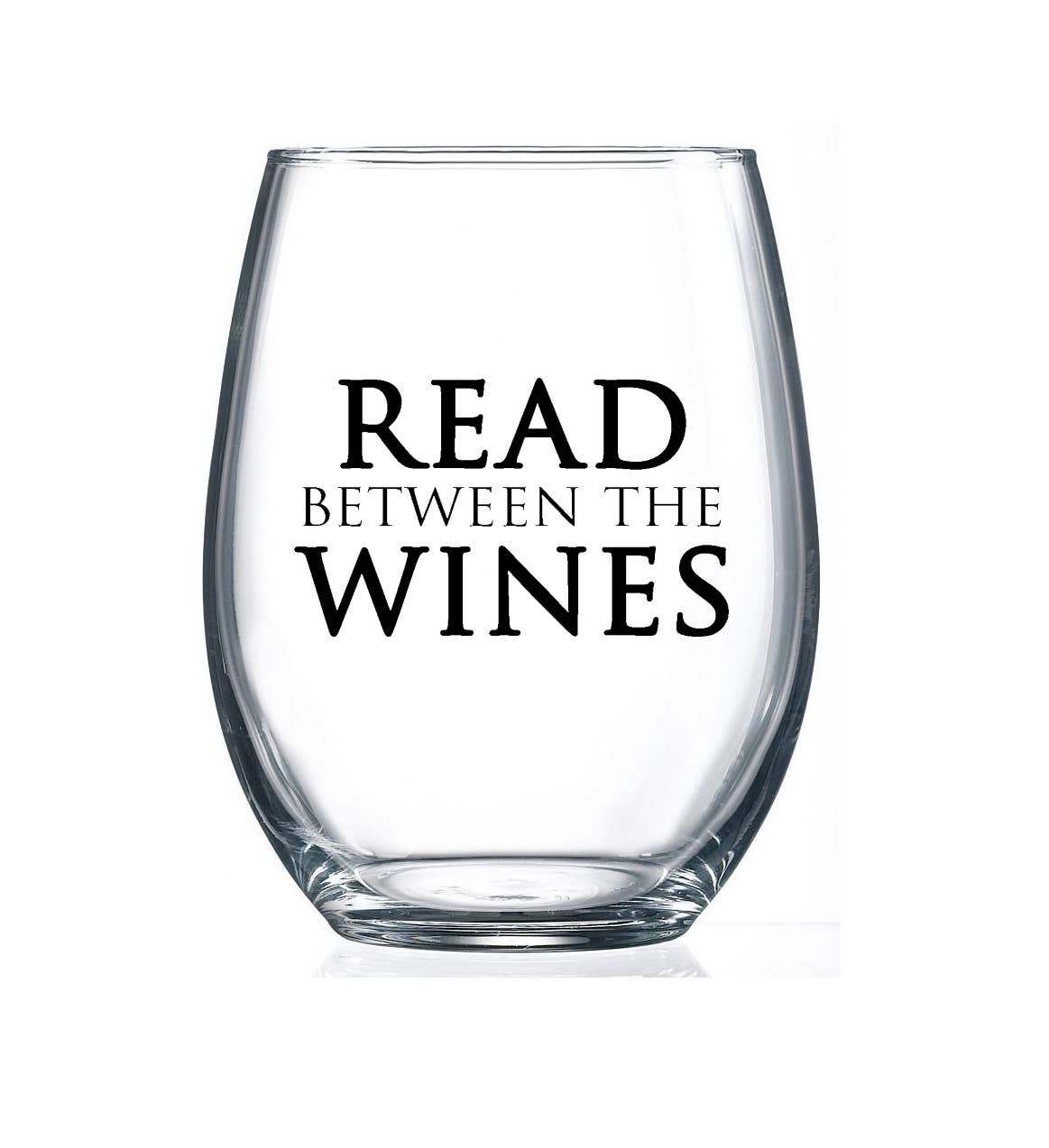 Wine Glass - Read between the Wines