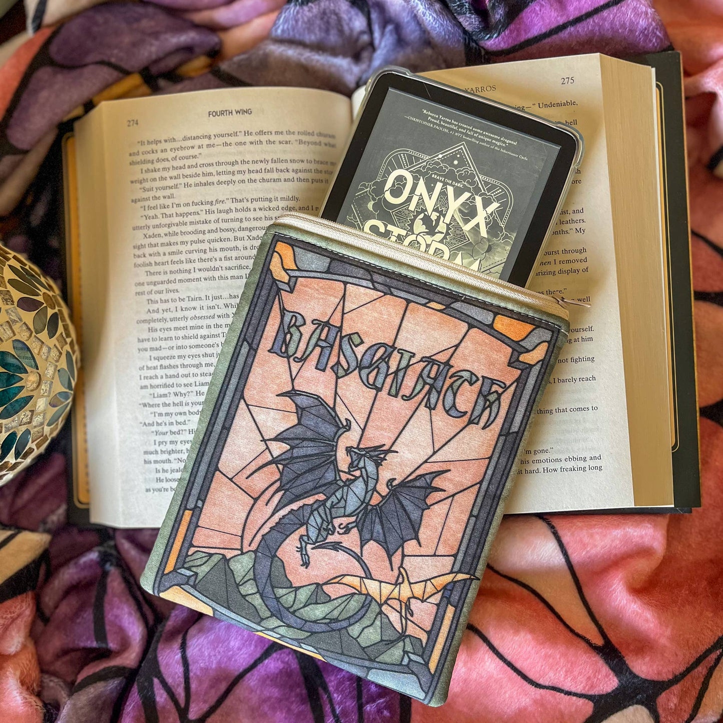 Kindle Sleeve - Fourth Wing Basgiath
