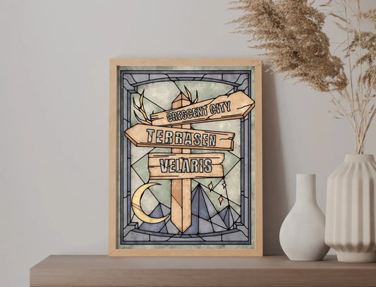 Bookish Print - Giclee Art Print - SJM World