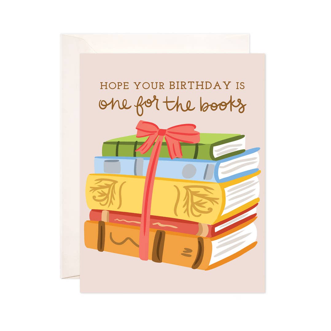 Greeting Card - Birthday Books