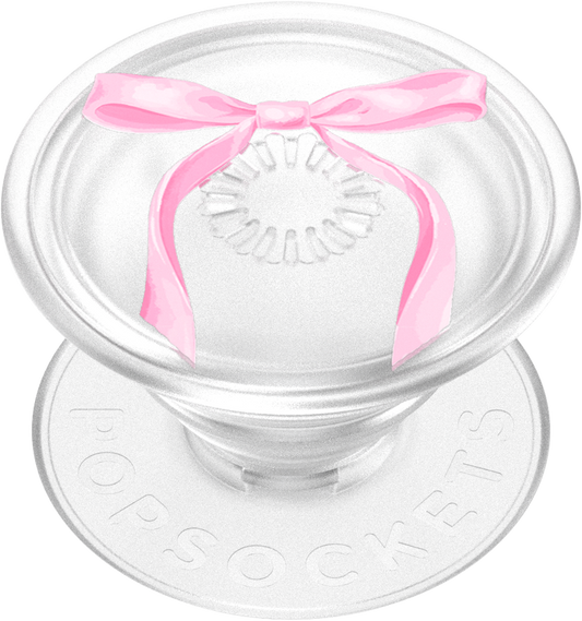 PopSockets Phone Grip - Pink Bow