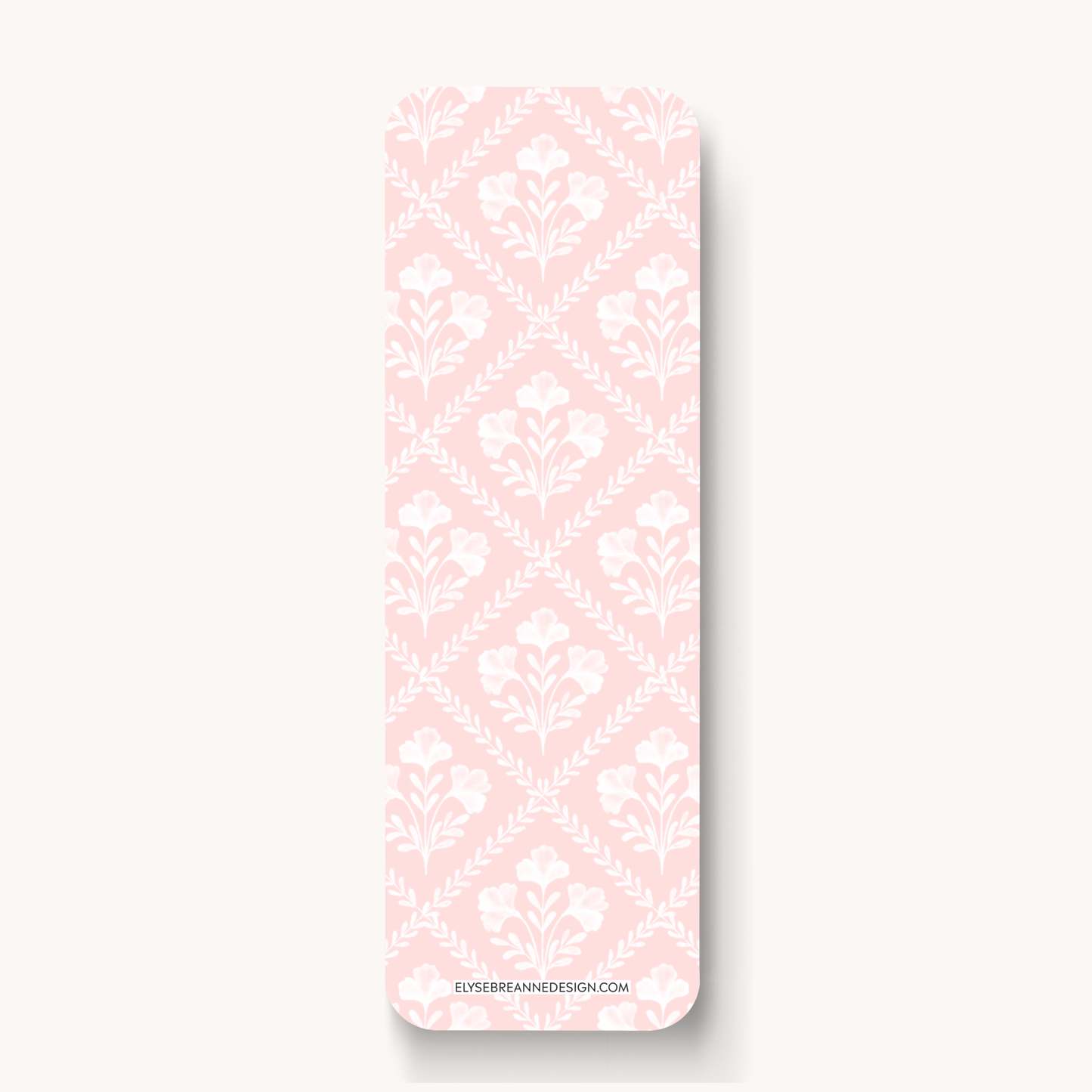 Bookmark - Pink Trellis