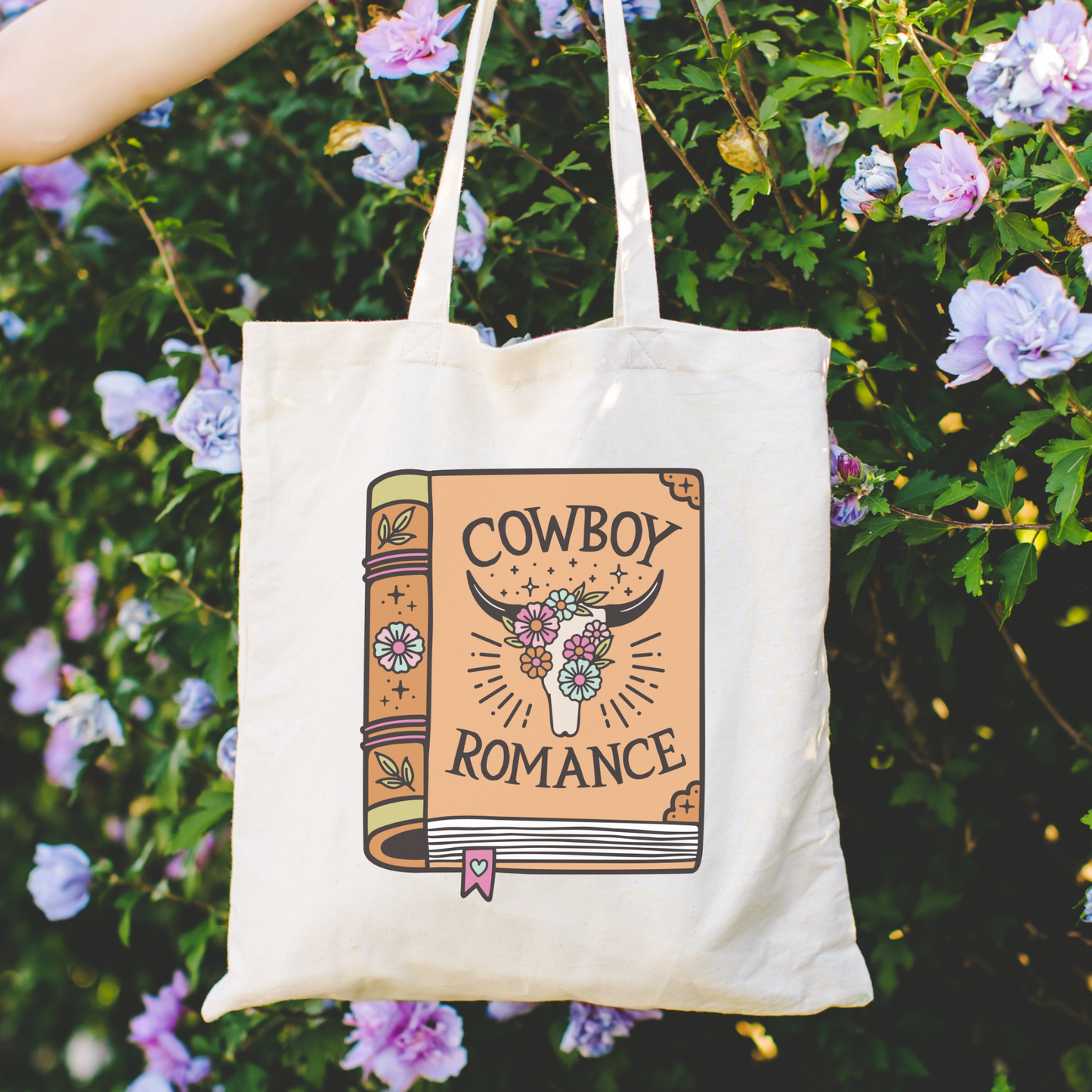 Trope Book store Tote Bag | Reader Gift | Cowboy Romance