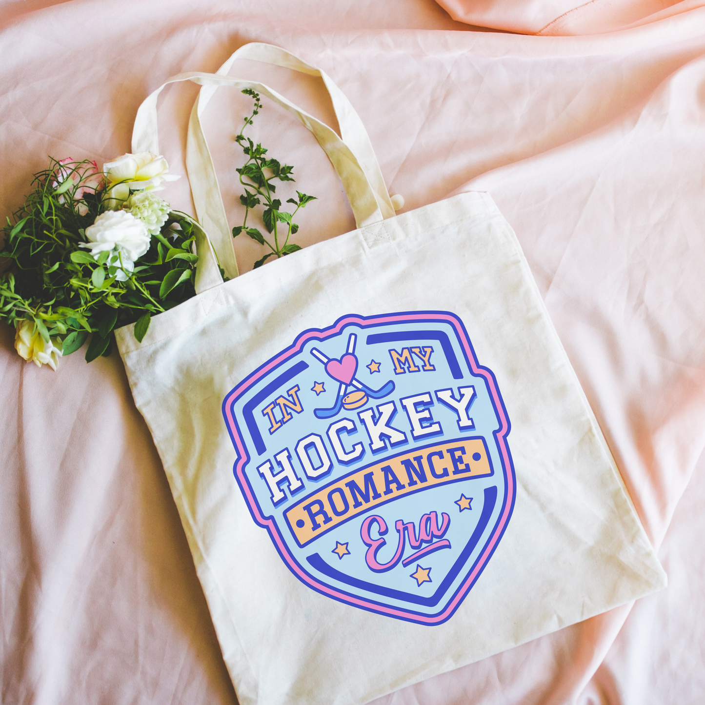 Book store Tote Bag | Trope Reader Gift | Hockey Romance Era