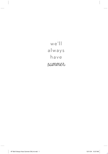 We'll Always Have Summer (Deluxe Edition)
