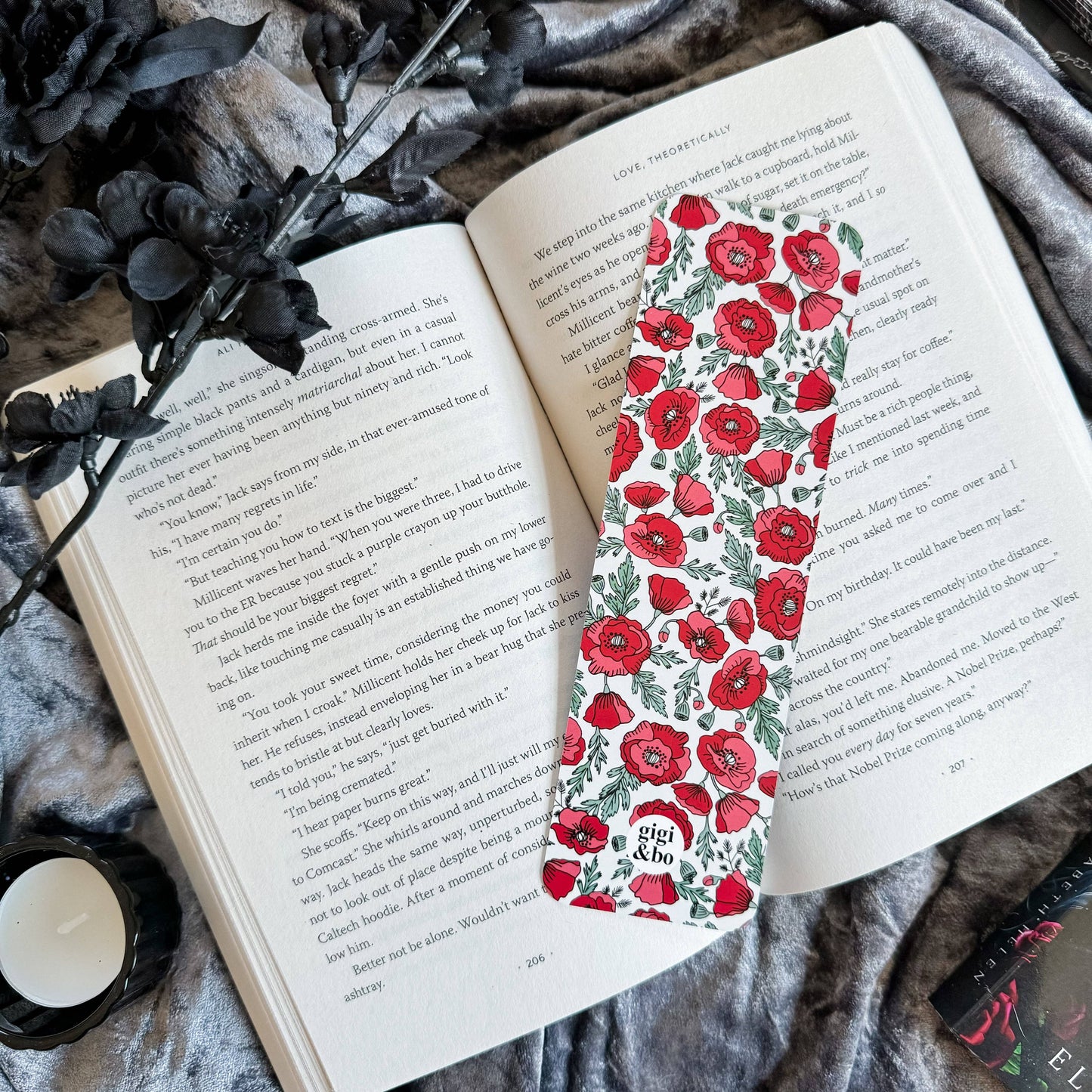 Bookmark - Pretty Poppies