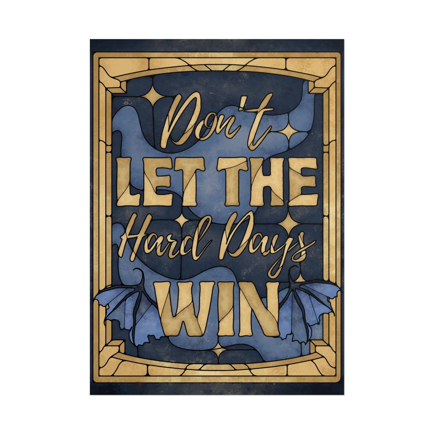 Bookish Print - Giclee Art Print - Hard Days