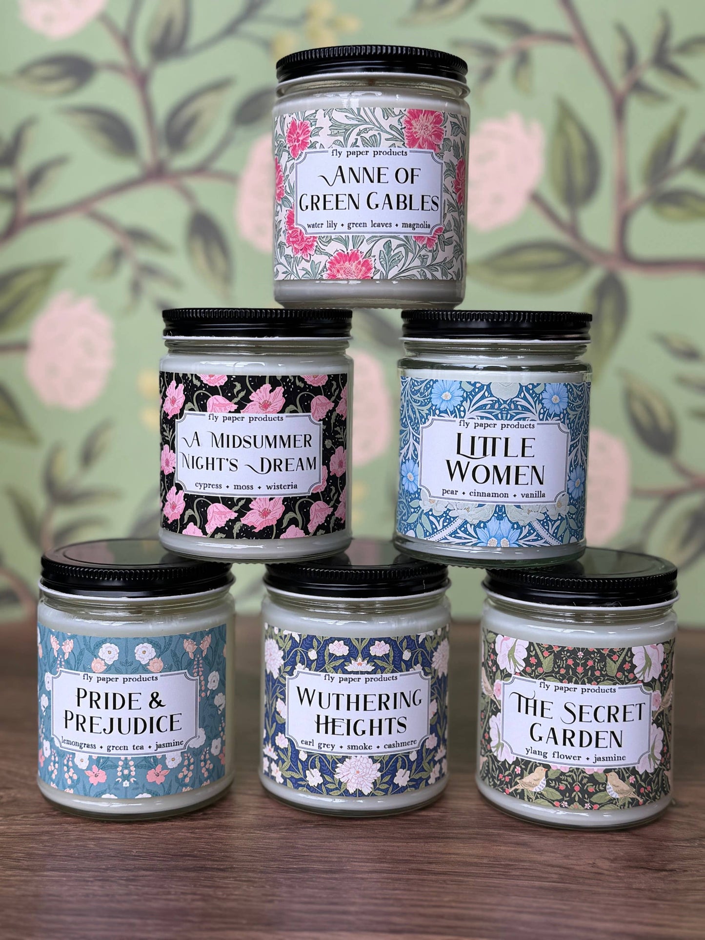 Wuthering Heights Classic William Morris Collection Candle