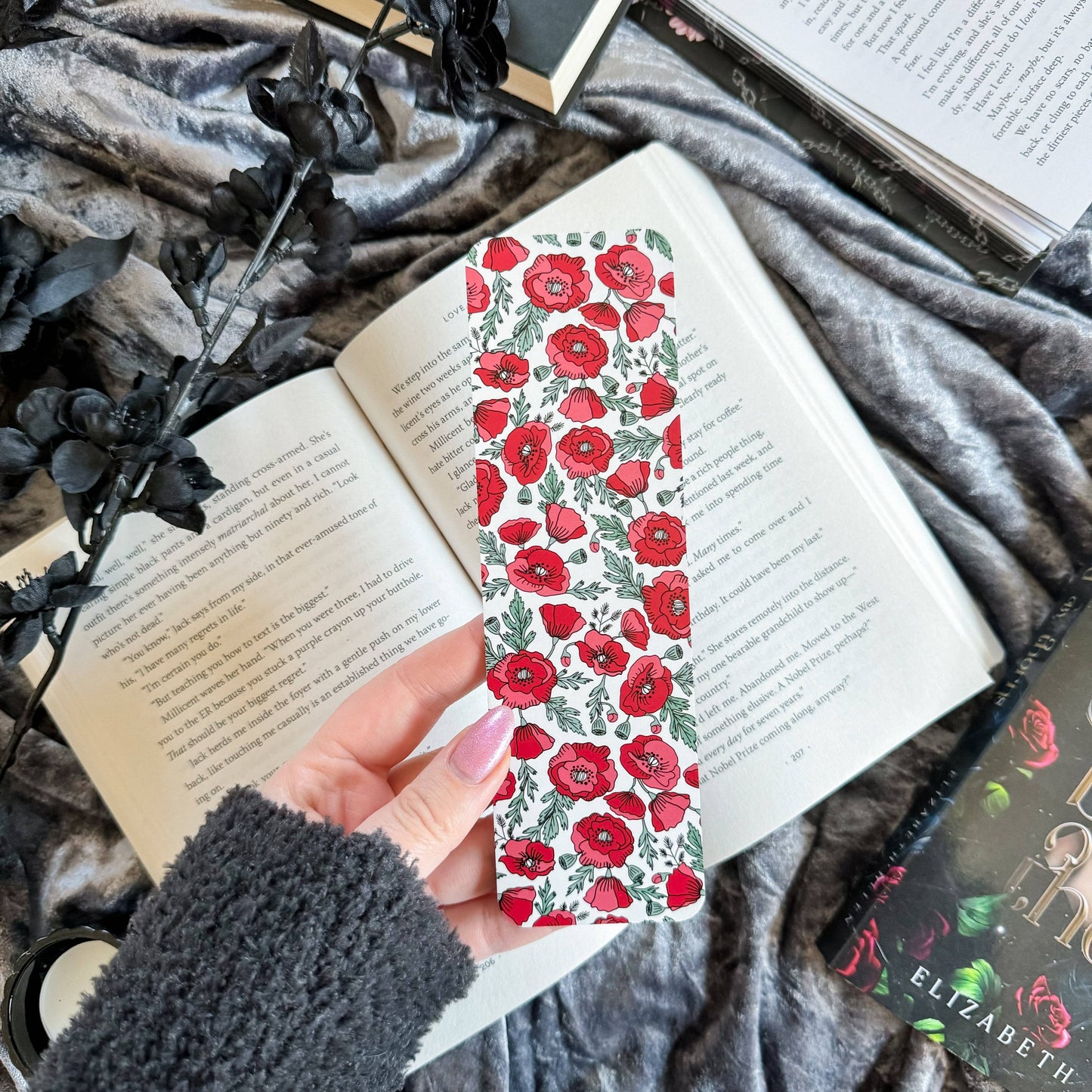 Bookmark - Pretty Poppies