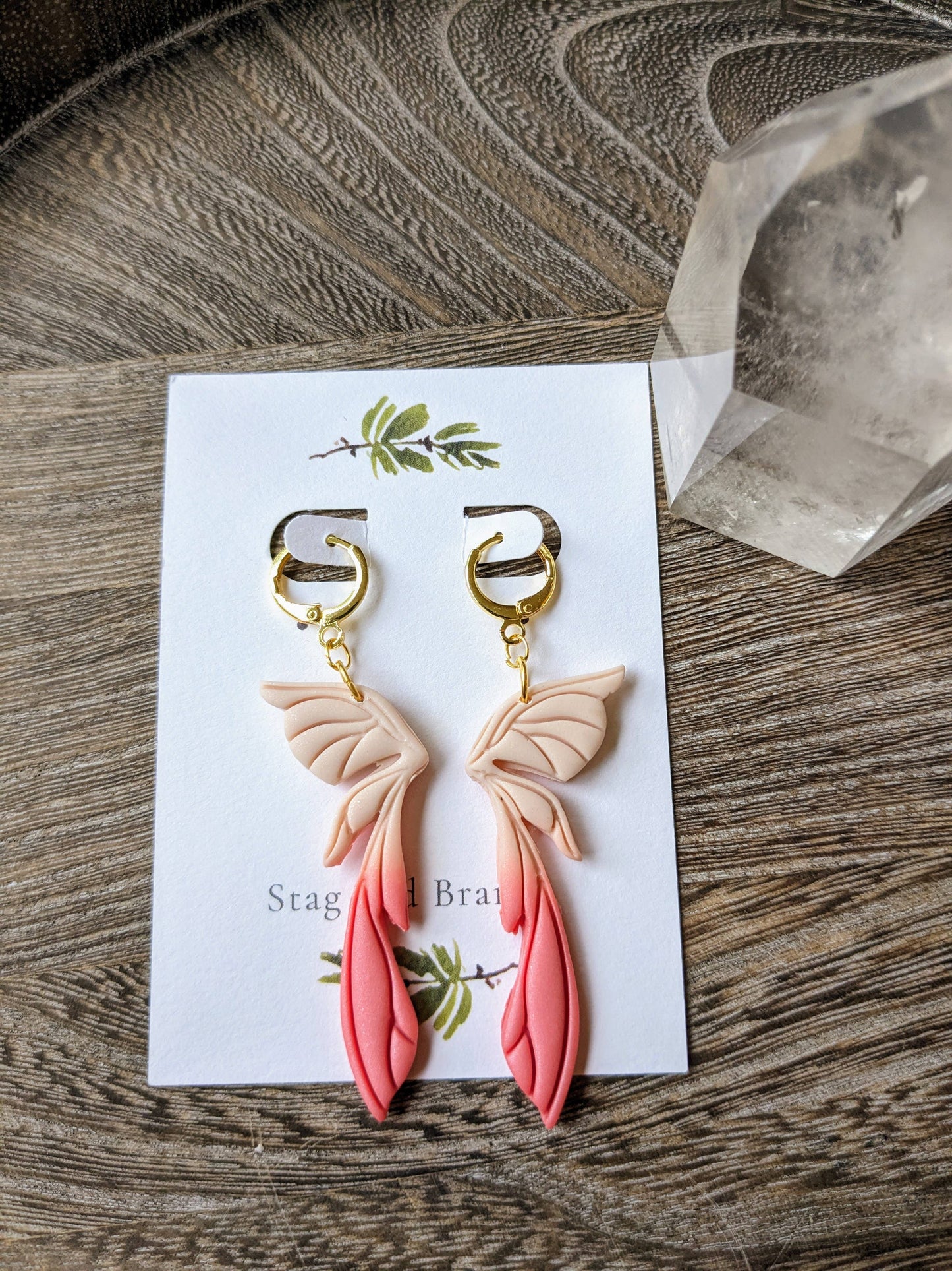 Earrings - Love Potion Fairy Wings