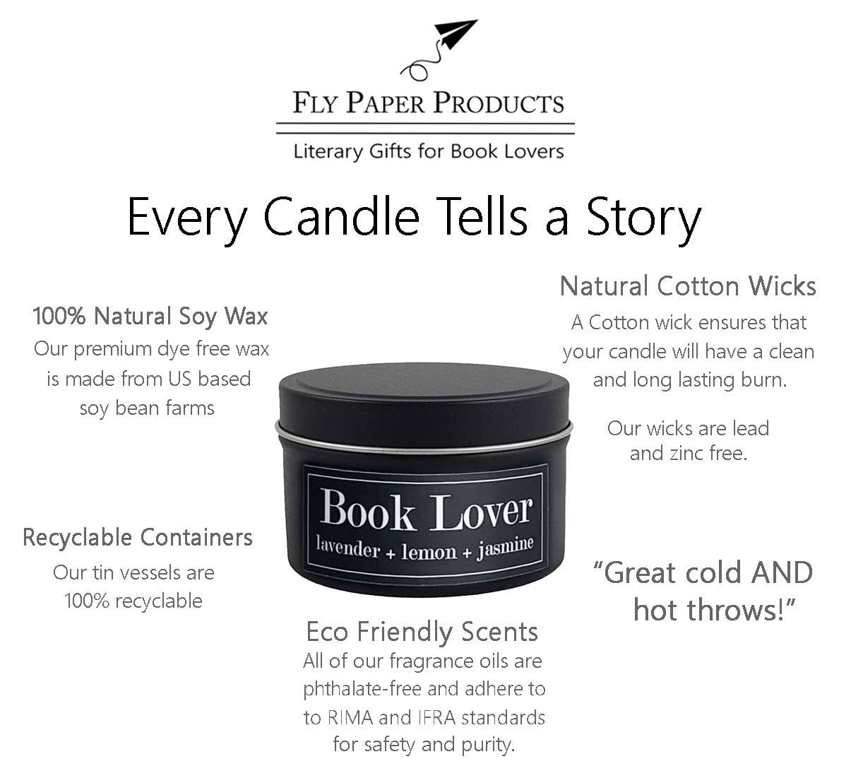 Candle - Book Lover