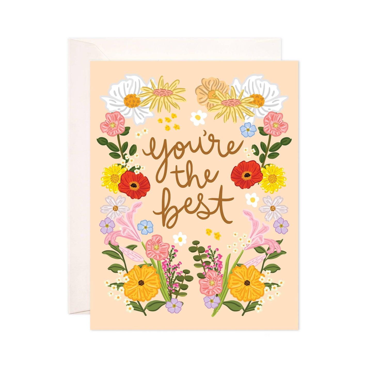 Greeting Card - Floral Best