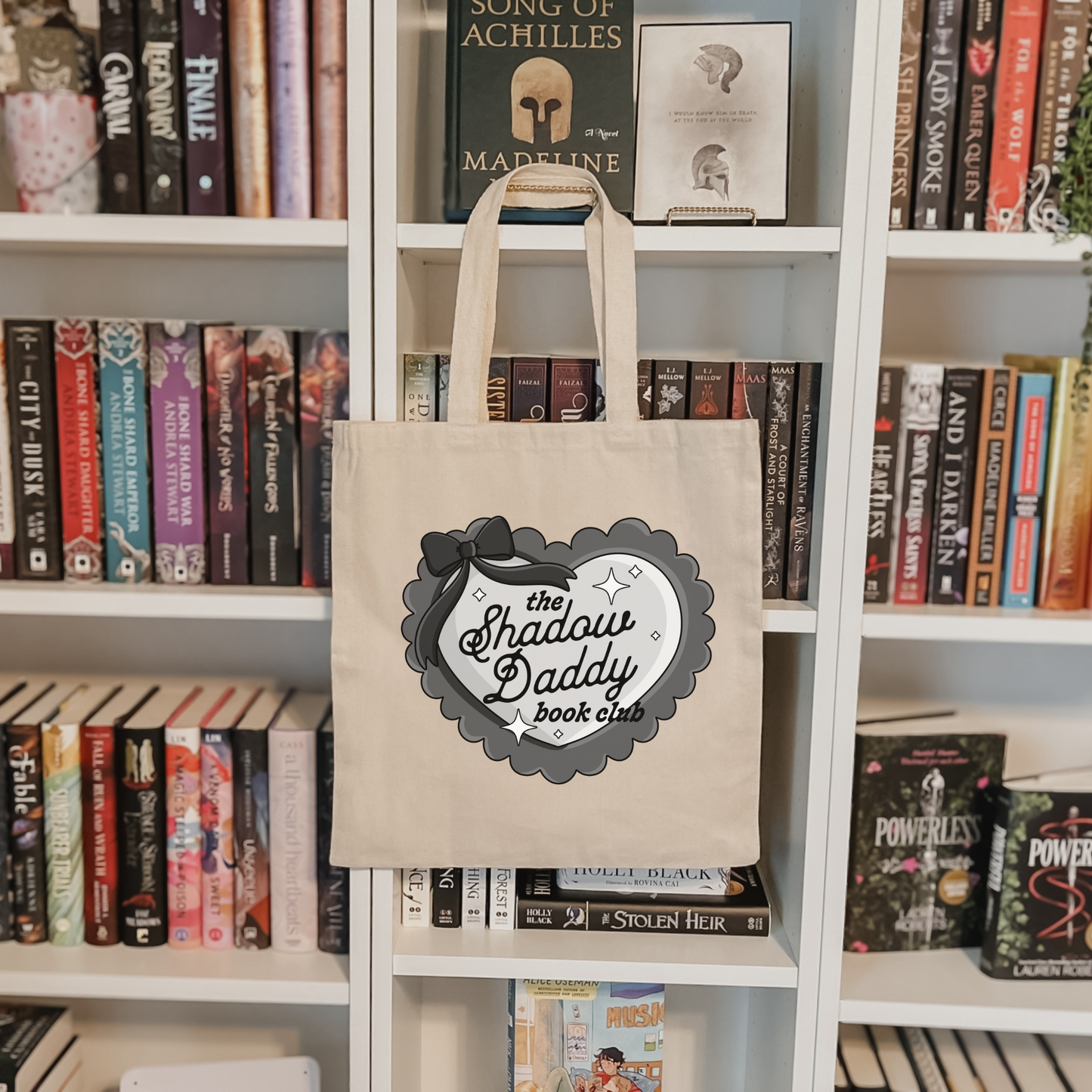 Book store Tote Bag | Reader Gift | Shadow Daddy Book Club