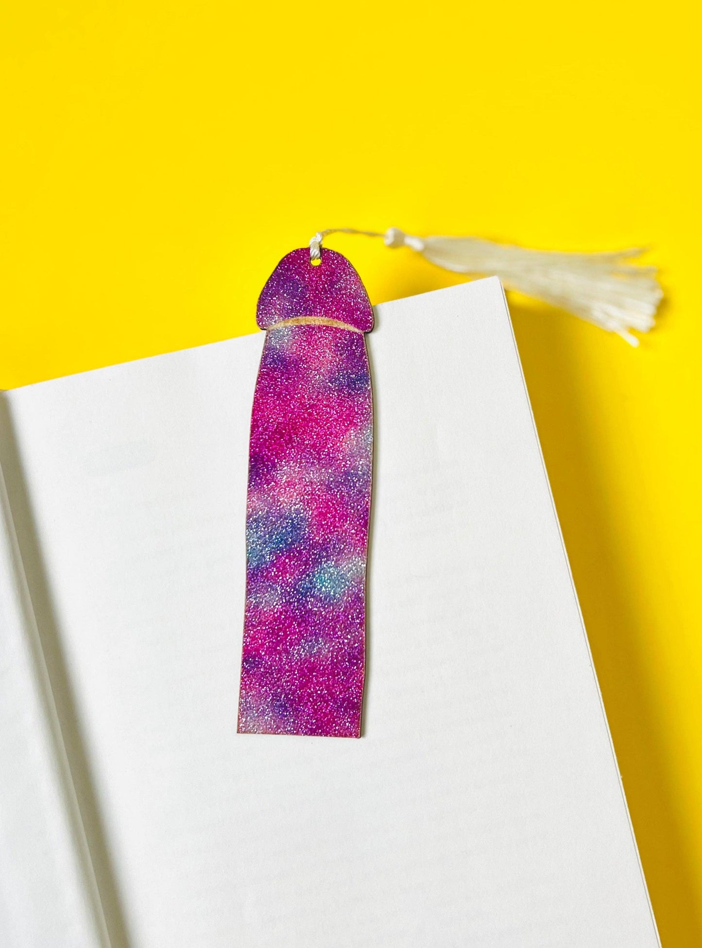 Glitter Cockmark™ Bookmark