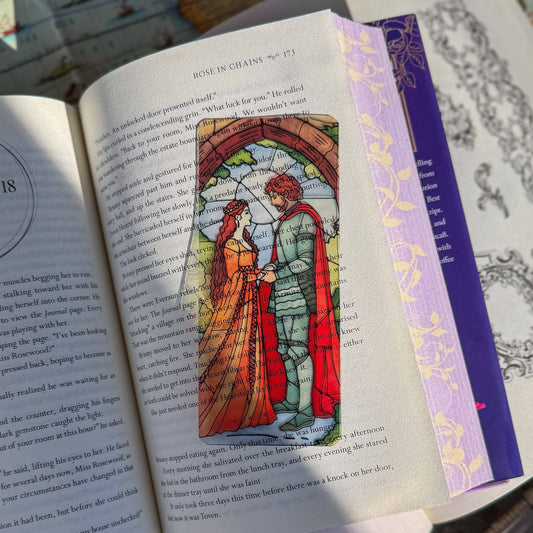 Transparent Stained Glass Acrylic Bookmark Book Lovers Gift