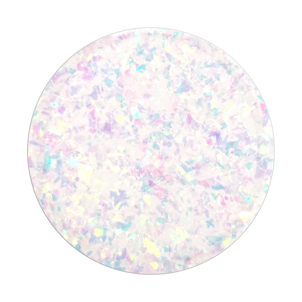 PopSockets Phone Grip - Iridescent Confetti White