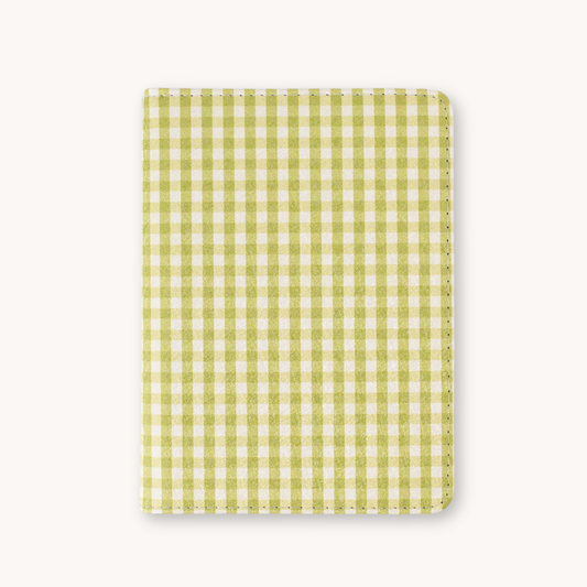 Green Gingham Kindle Case