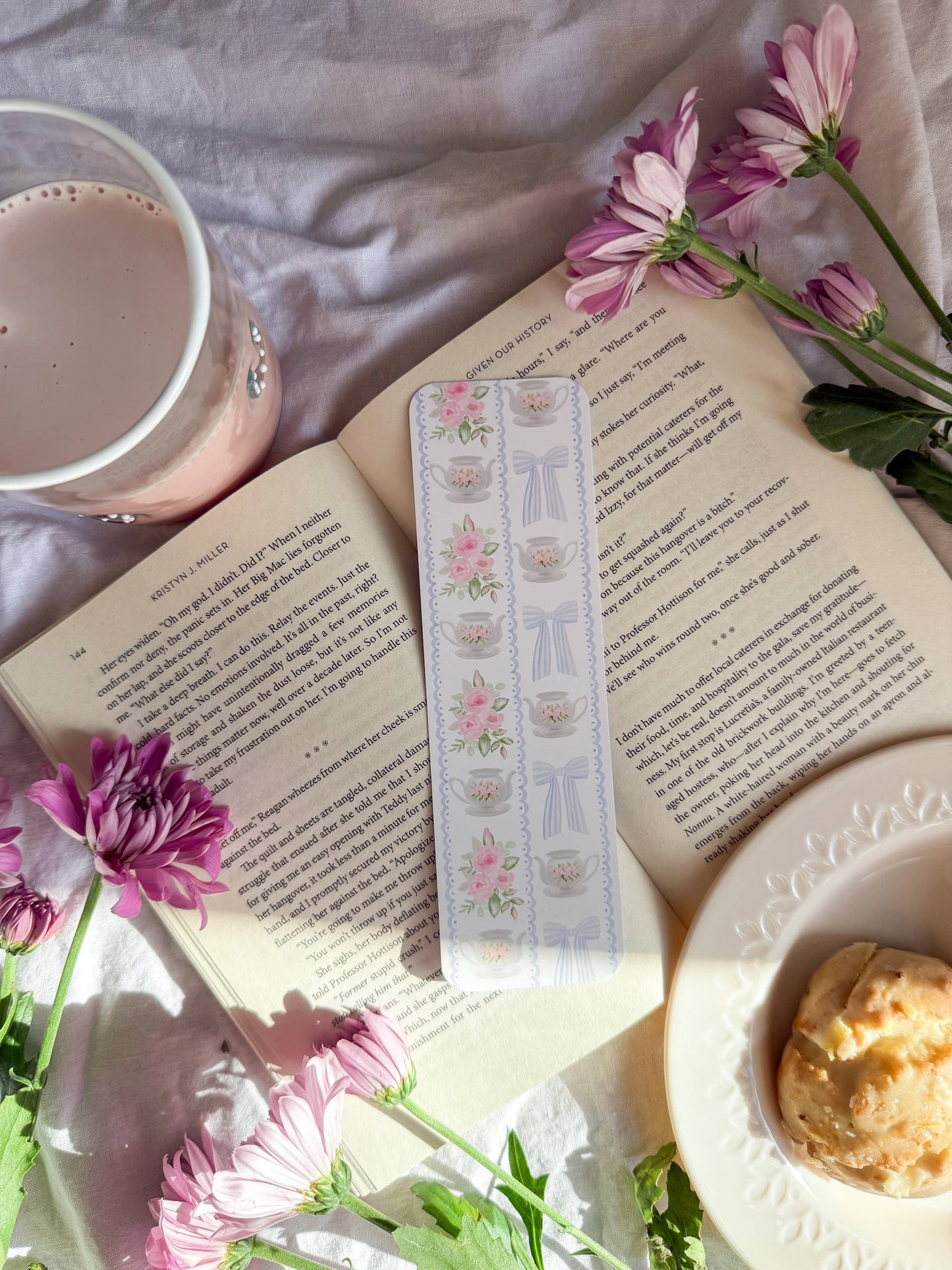 Tea Time Bookmark