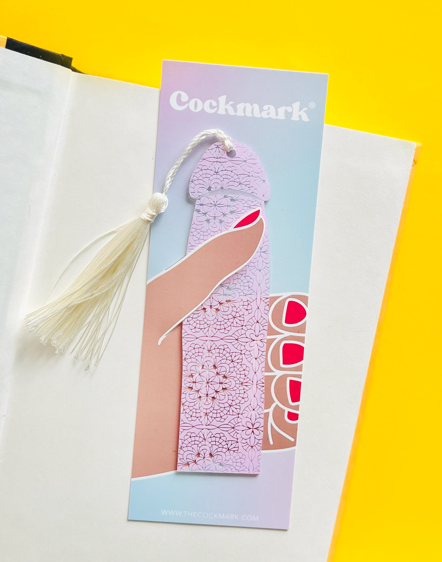 Lacy Pink Panties Cockmark® Bookmark