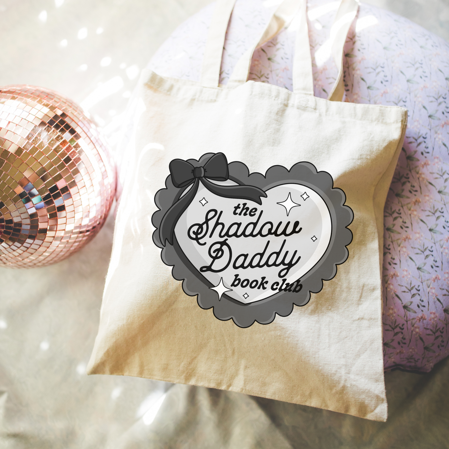 Book store Tote Bag | Reader Gift | Shadow Daddy Book Club