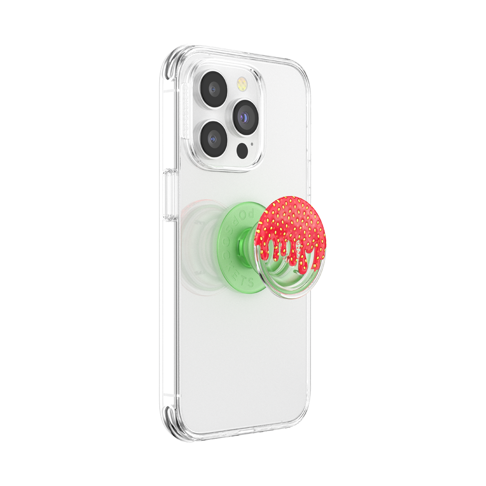 PopSockets Phone Grip - Strawberry Jam Drip