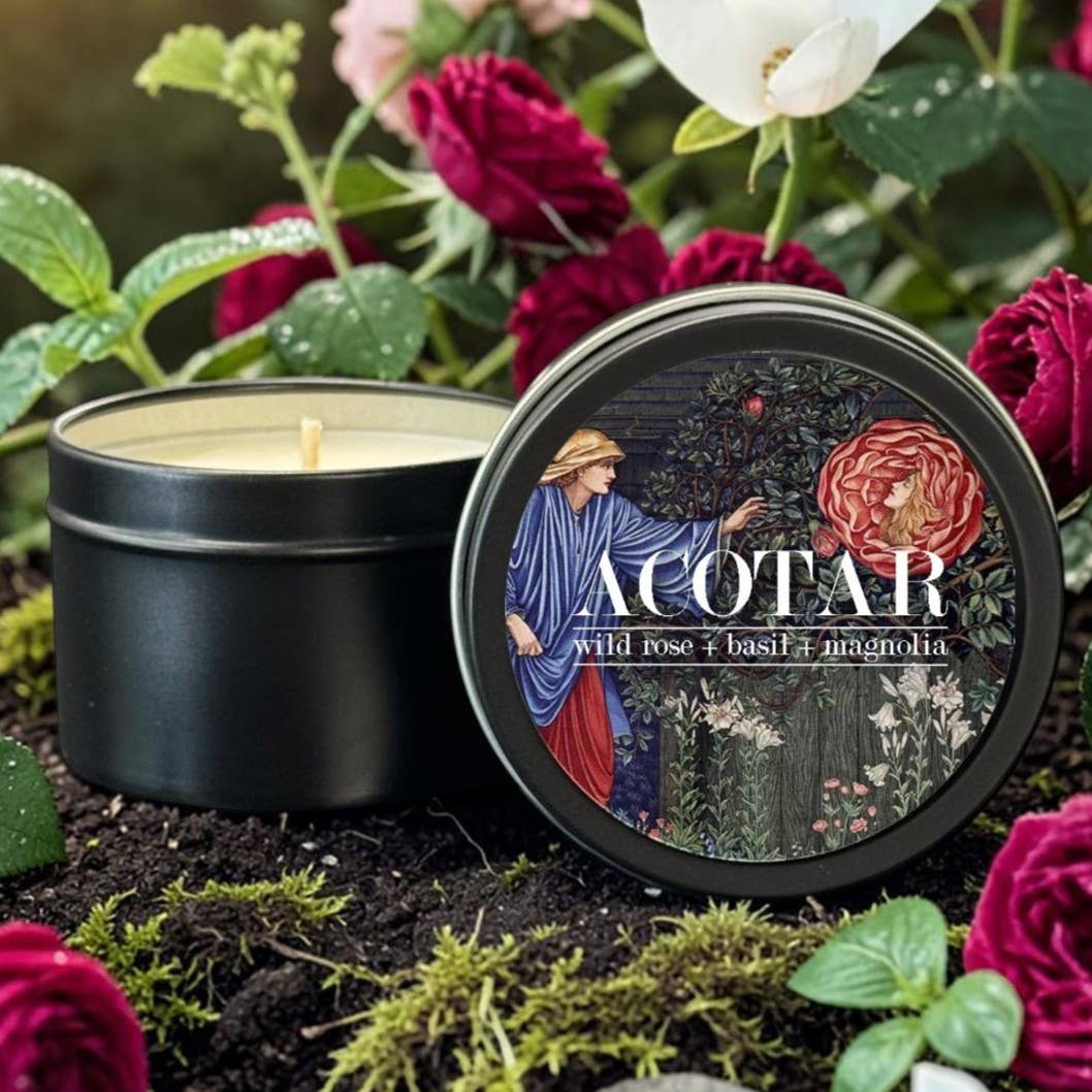 Limited Release! ACOTAR 4oz tin candle