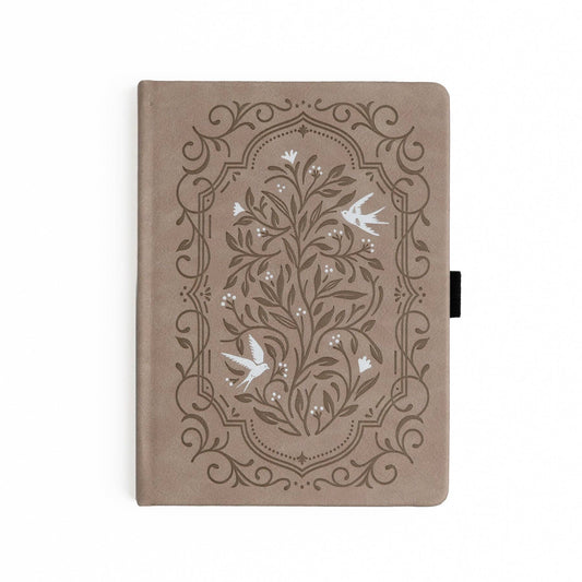 B6 Dot Grid Notebook: Songbird
