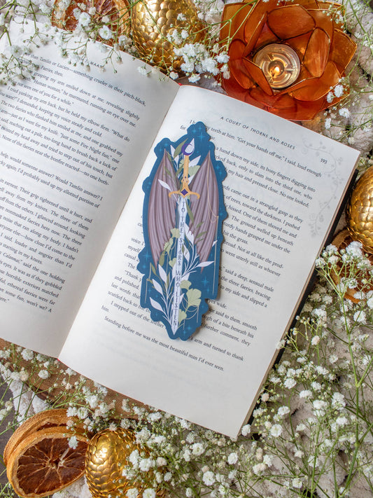 Bookmark - Die Cut - Night Court Sword