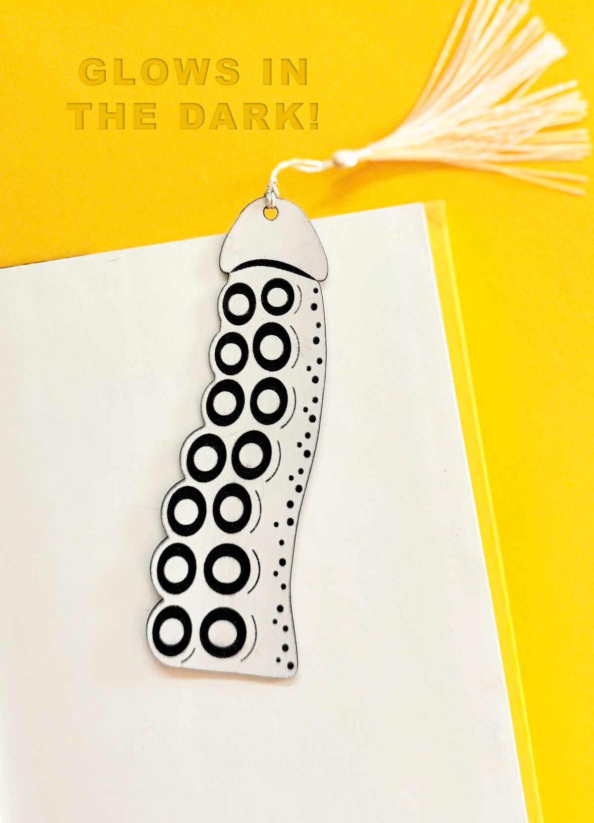 Tentacle Cockmark Bookmark: Purple