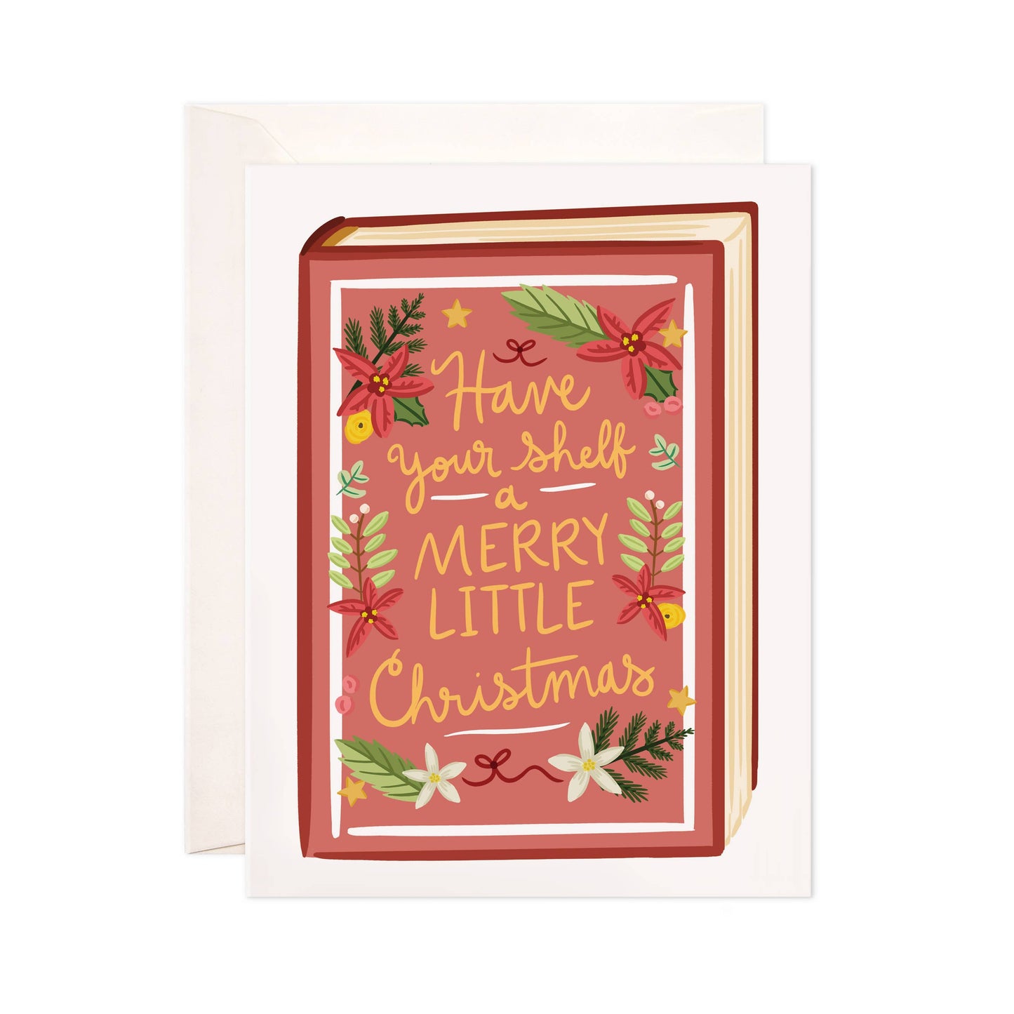 Greeting Card - Merry Little Book