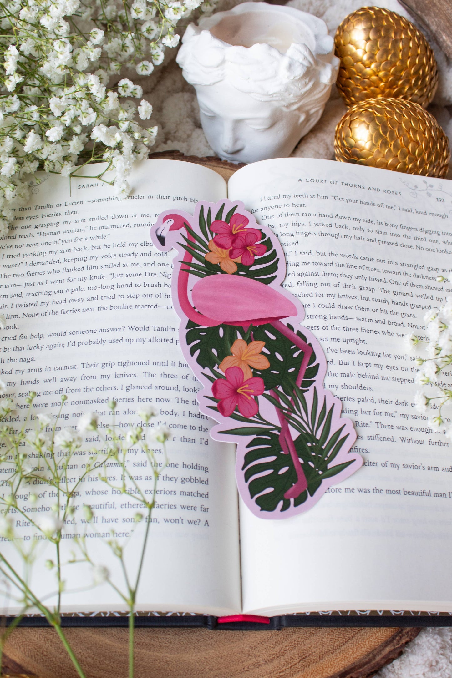 Bookmark - Fabulous Flamingo