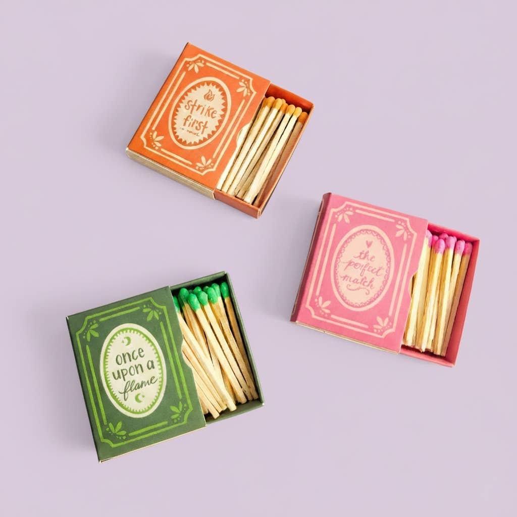 Bookish Book Themed Matchboxes