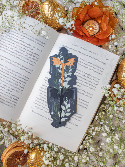 Bookmark - Die Cut - Tairn and Andarna