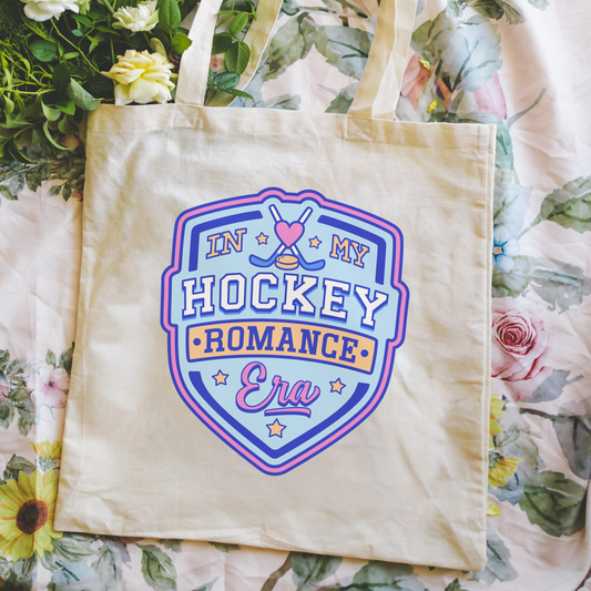 Book store Tote Bag | Trope Reader Gift | Hockey Romance Era
