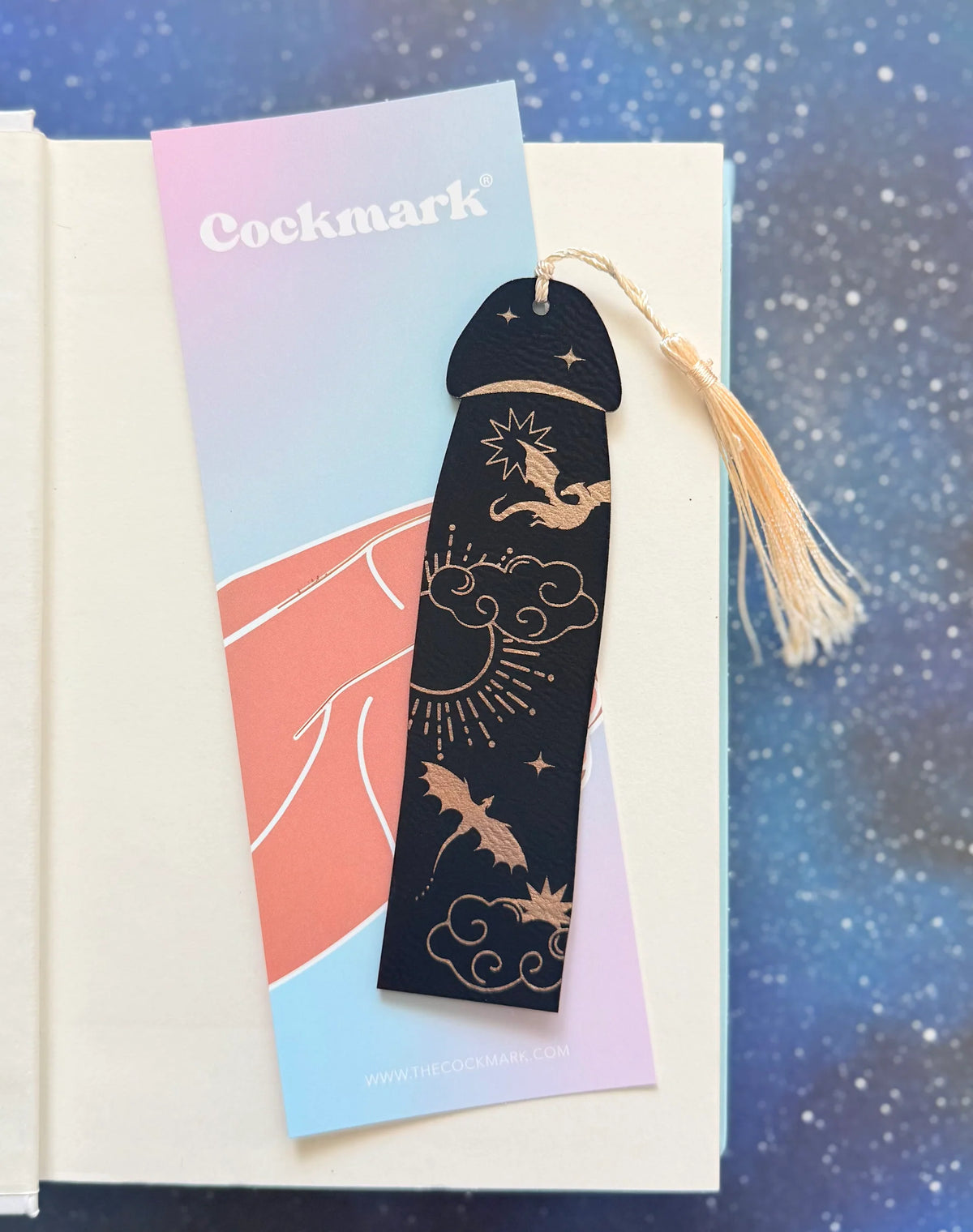Onyx Cockmark Bookmark