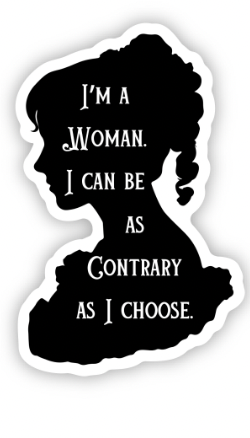 Sticker - Contrary Woman