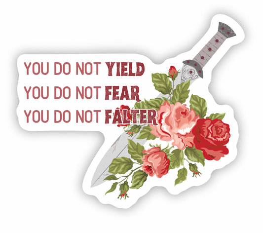 Sticker - Do Not Yield