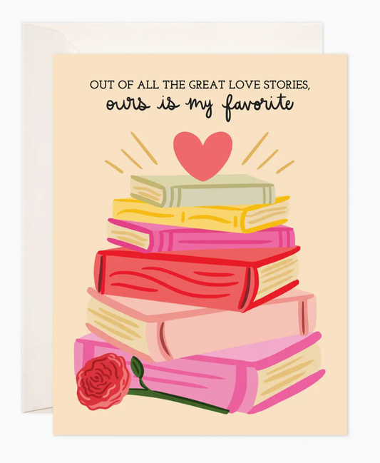 Greeting Card - Great Love Stories